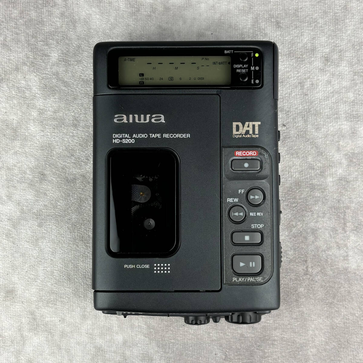 Yahoo!オークション - aiwa ポータブルDATレコーダー HD-S200 Yahoo!オークション - aiwa ポータブルDATレコーダー HD-S200