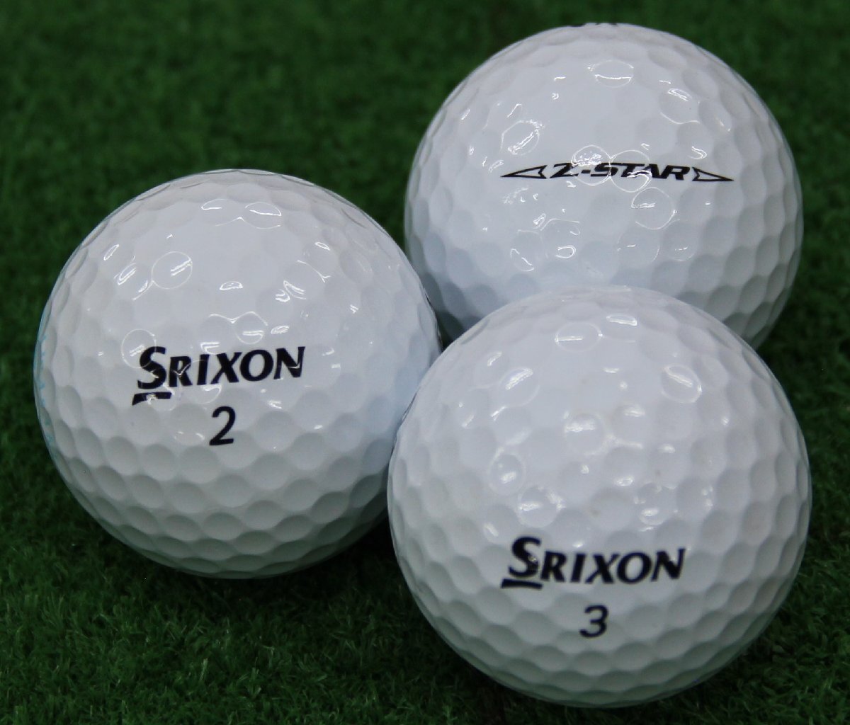 ABランク スリクソン SRIXON Z-STAR ホワイト 2023年モデル 20個 球手箱 ロストボール