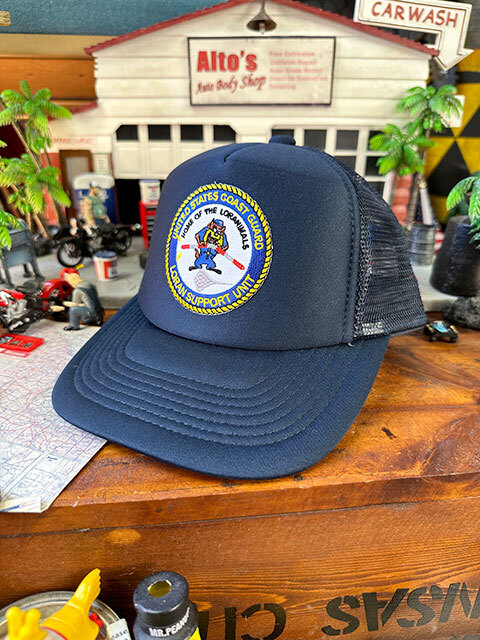 U.S.コーストガード　アメリカ沿岸警備隊　メッシュキャップ　（タズマニアン・デビル）　帽子色＝ネイビー　アメリカン雑貨　アメリカ雑貨