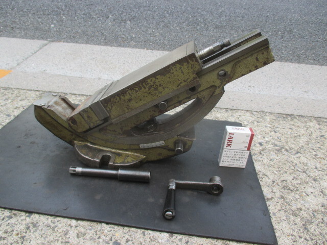 u283* наклонение гидравлический тиски застежка ширина 105mm