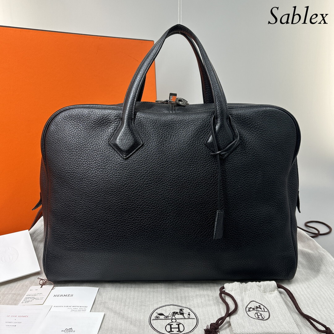 1円【超極美品】HERMES エルメスヴィクトリア40 ビジネスバッグ 1円【超極美品】HERMES エルメスヴィクトリア40 ビジネスバッグ