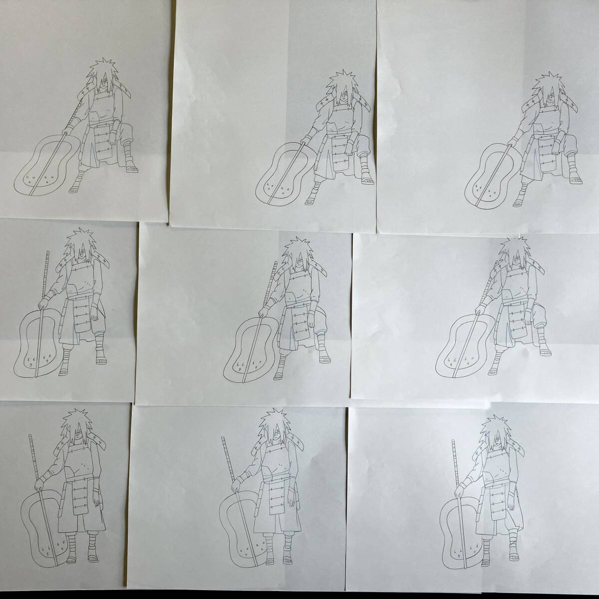 Yahoo!オークション - ナルト 原画 32枚セット マダラ/Cel Yahoo!オークション - ナルト 原画 32枚セット マダラ/Cel