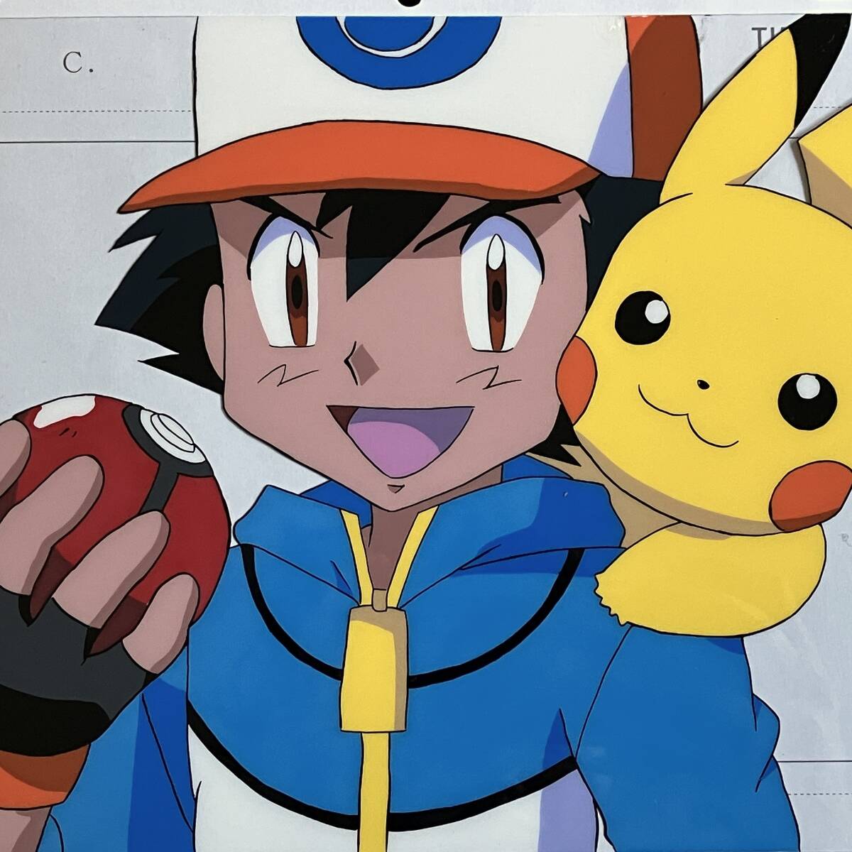 Yahoo!オークション - ポケモン セル画 サトシ ピカチュウ/原画 Yahoo!オークション - ポケモン セル画 サトシ ピカチュウ/原画