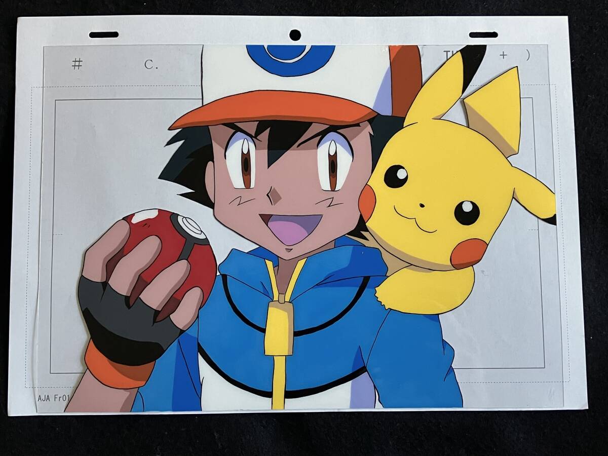 Yahoo!オークション - ポケモン セル画 サトシ ピカチュウ/原画 Yahoo!オークション - ポケモン セル画 サトシ ピカチュウ/原画