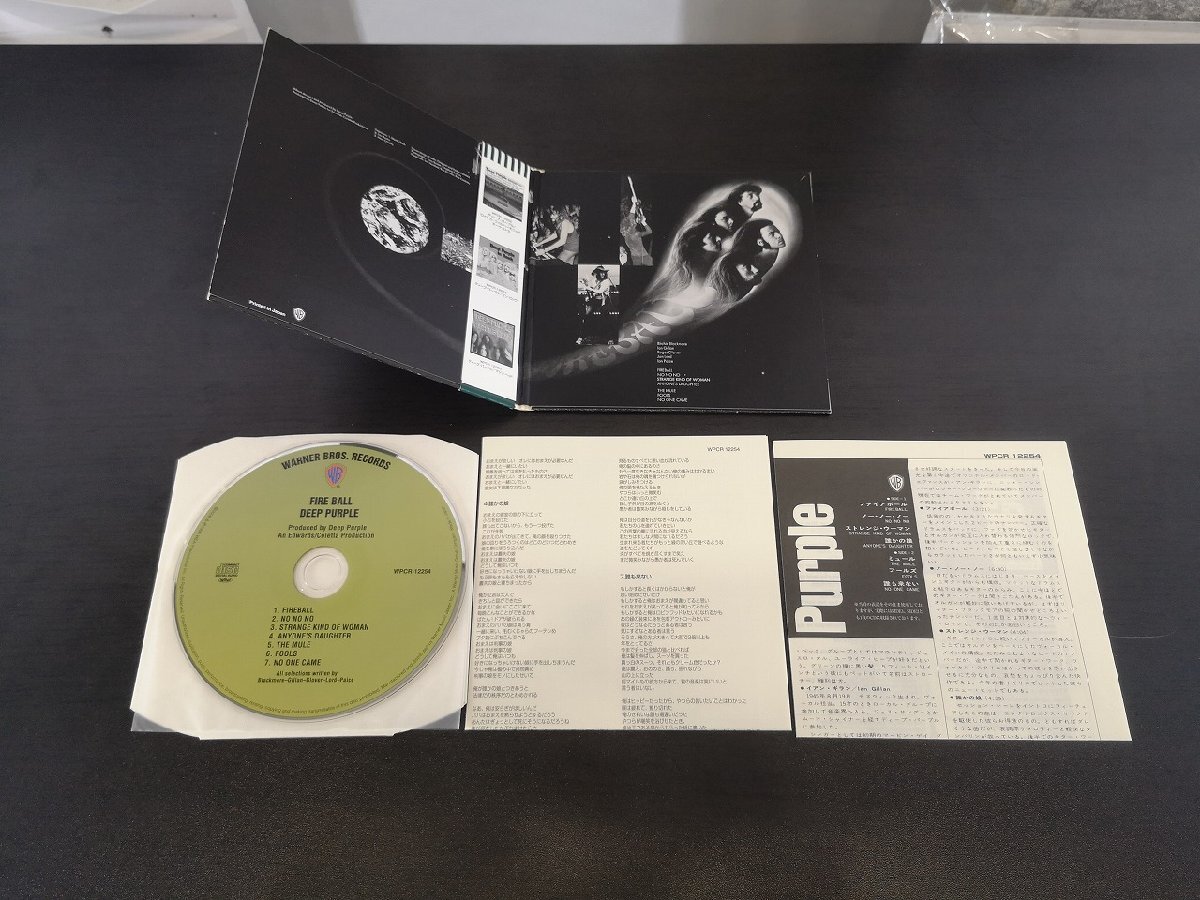 ■3點(diǎn)以上で送料無料!! CD/WARNER MUSIC/WPCR-12254/DEEP PURPLE/FIREBALL/ディープ?パープル/ファイァボール/完全生産限定/帯/ m0o1326-6