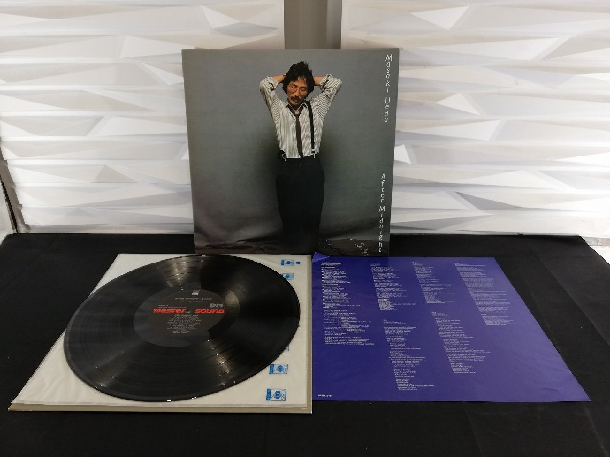 【ハイブリッド洗浄】レコード/LP/CBS/SONY/30AH 1615/上田正樹/After Midnight/アフター?ミッドナイト【3點以上で送料無料!! 】m0o7167