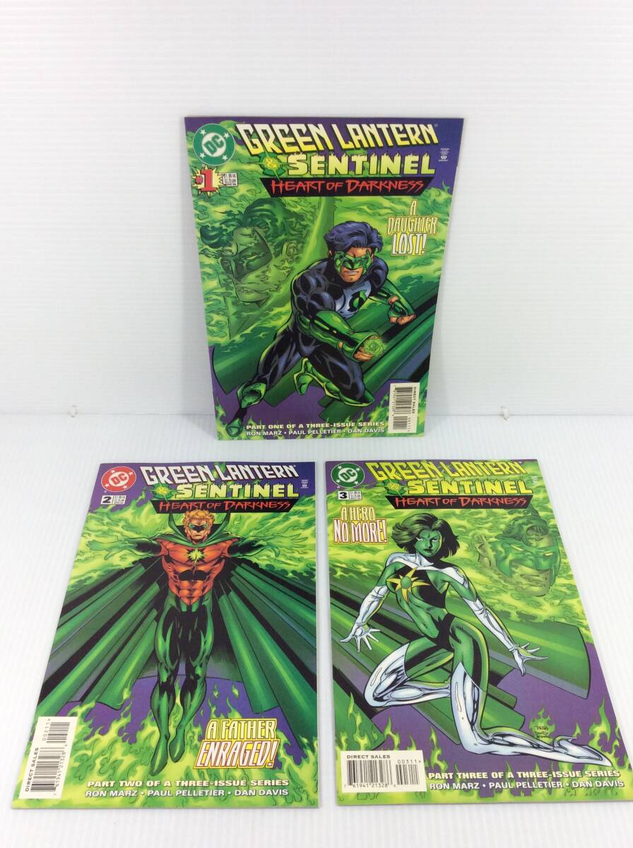 DC　GREEN LANTERN SENTINEL グリーンランタン センチネル　No.1～3　3冊セット　ペーパーバック アメコミ 洋書　【D-06】