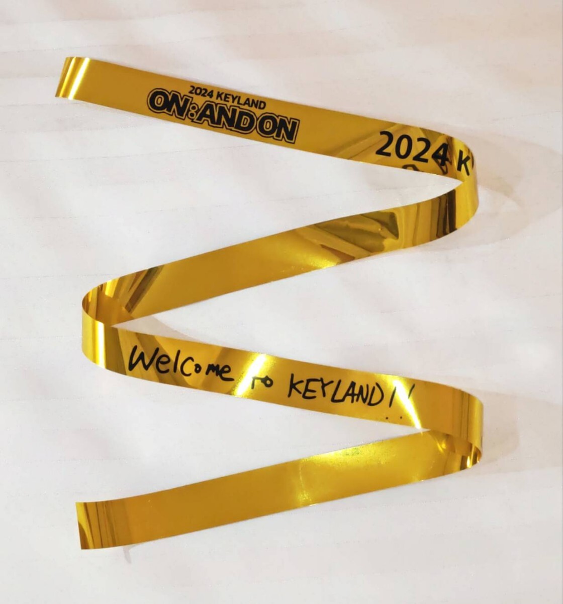 ★キー KEY ラバークリップスタンドSET_BOK-SILLee&BUK-SILLee 銀テープ付 2024 KEYLAND ON : AND ON in Japan キーランド ボクシリ SHINee