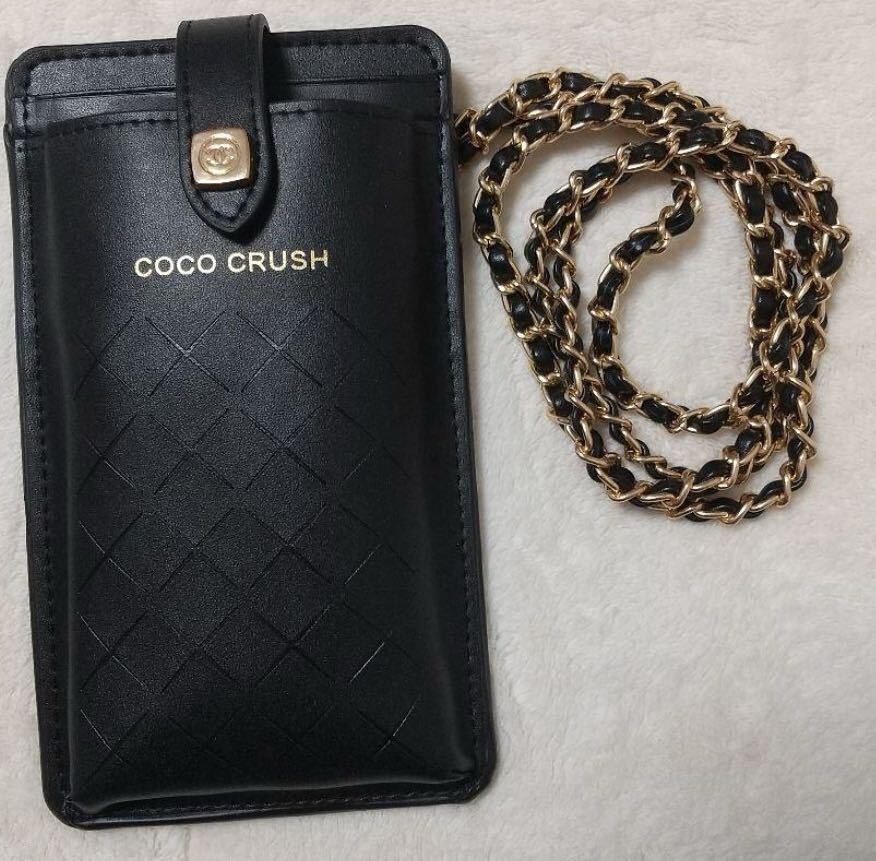 新品 CHANEL シャネル ポーチ ココクラッシュ チェーン 新品 CHANEL シャネル ポーチ ココクラッシュ チェーン