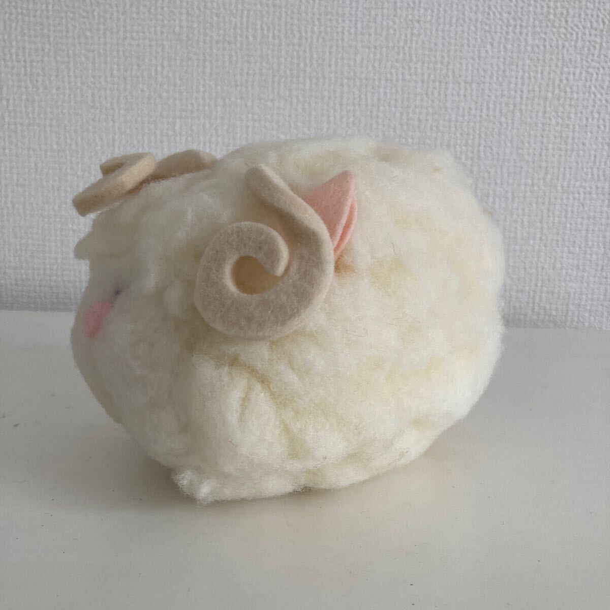 可愛い ひつじ もふもふ ぬいぐるみ 昭和レトロ 当時物(ヒツジ 可愛い ひつじ もふもふ ぬいぐるみ 昭和レトロ 当時物(ヒツジ
