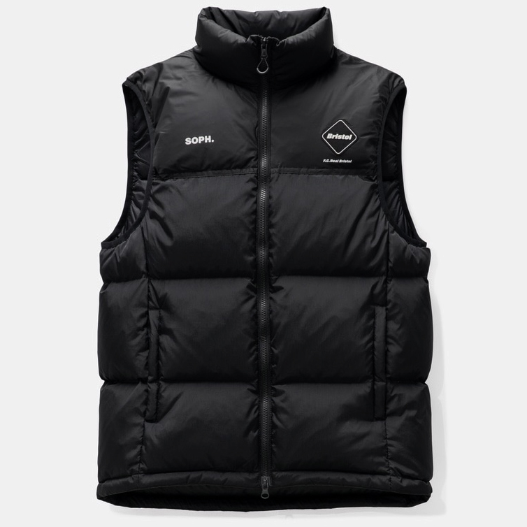 23-24AW新品L黒F C Real BristolダウンDOWN VESTベストFCRB 23-24AW新品L黒F C Real BristolダウンDOWN VESTベストFCRB