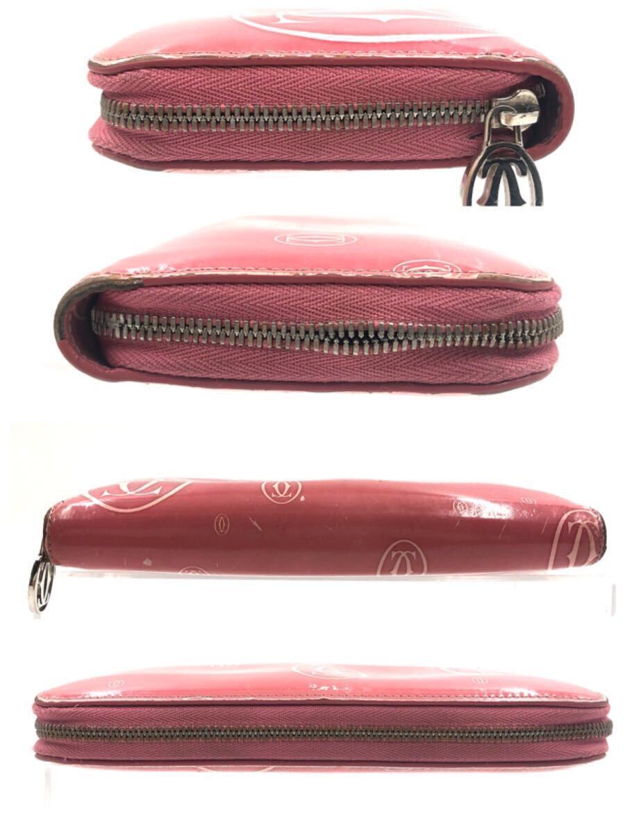 Cartier カルティエ ハッピーバースデー ラウンドファスナー 長 Cartier カルティエ ハッピーバースデー ラウンドファスナー 長