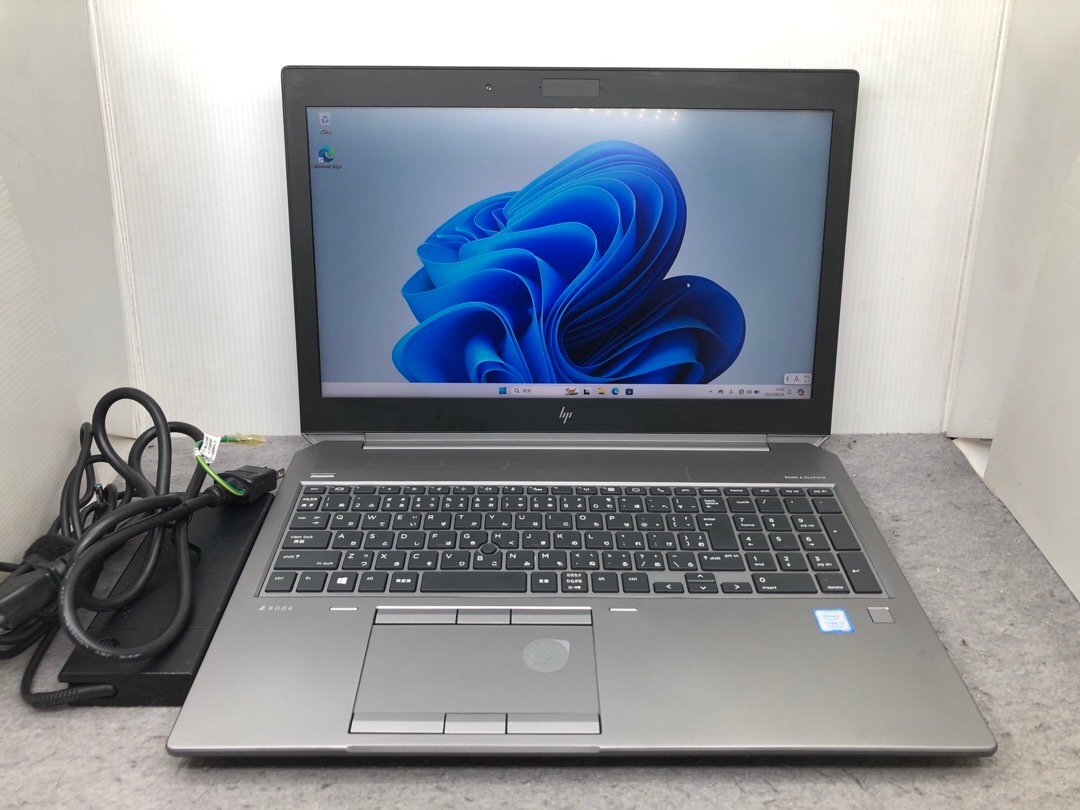 【hp】ZBook 15 G6 Corei7-9750H メモリ16GB SSD512GB NVMe NVIDIA Quadro T1000 テンキー Windows11Pro 15.6inch FHD 中古ノートPC