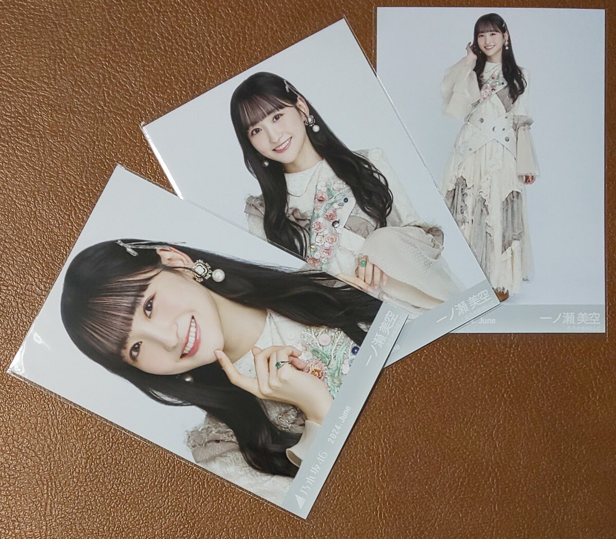 乃木坂46　一ノ瀬美空　スペシャル衣装40　Web限定 生写真　3種　2024.April-Ⅲ　乃木コレ