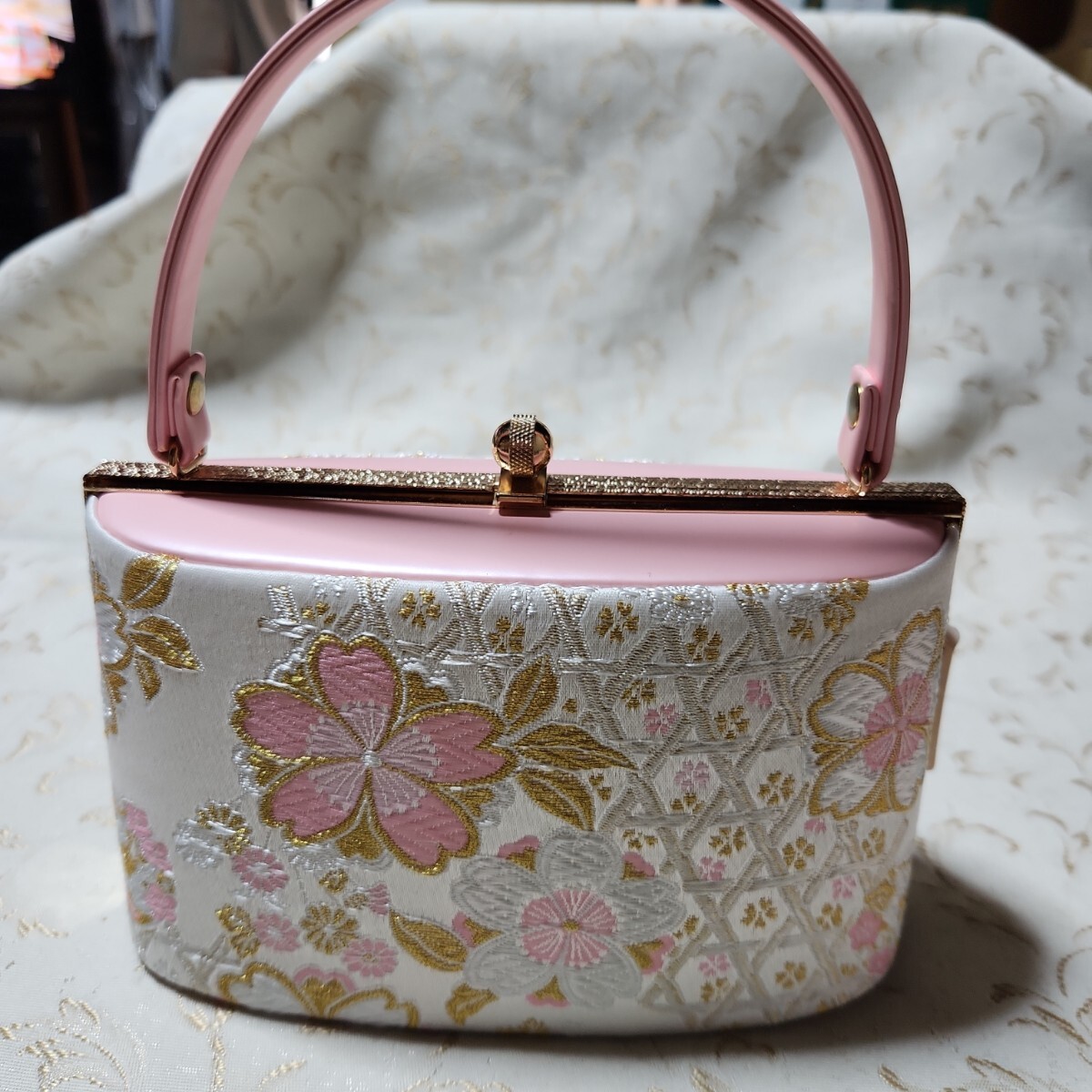 #8-625 ( 未使用品) 七五三 お正月 草履バック 21.5cm
