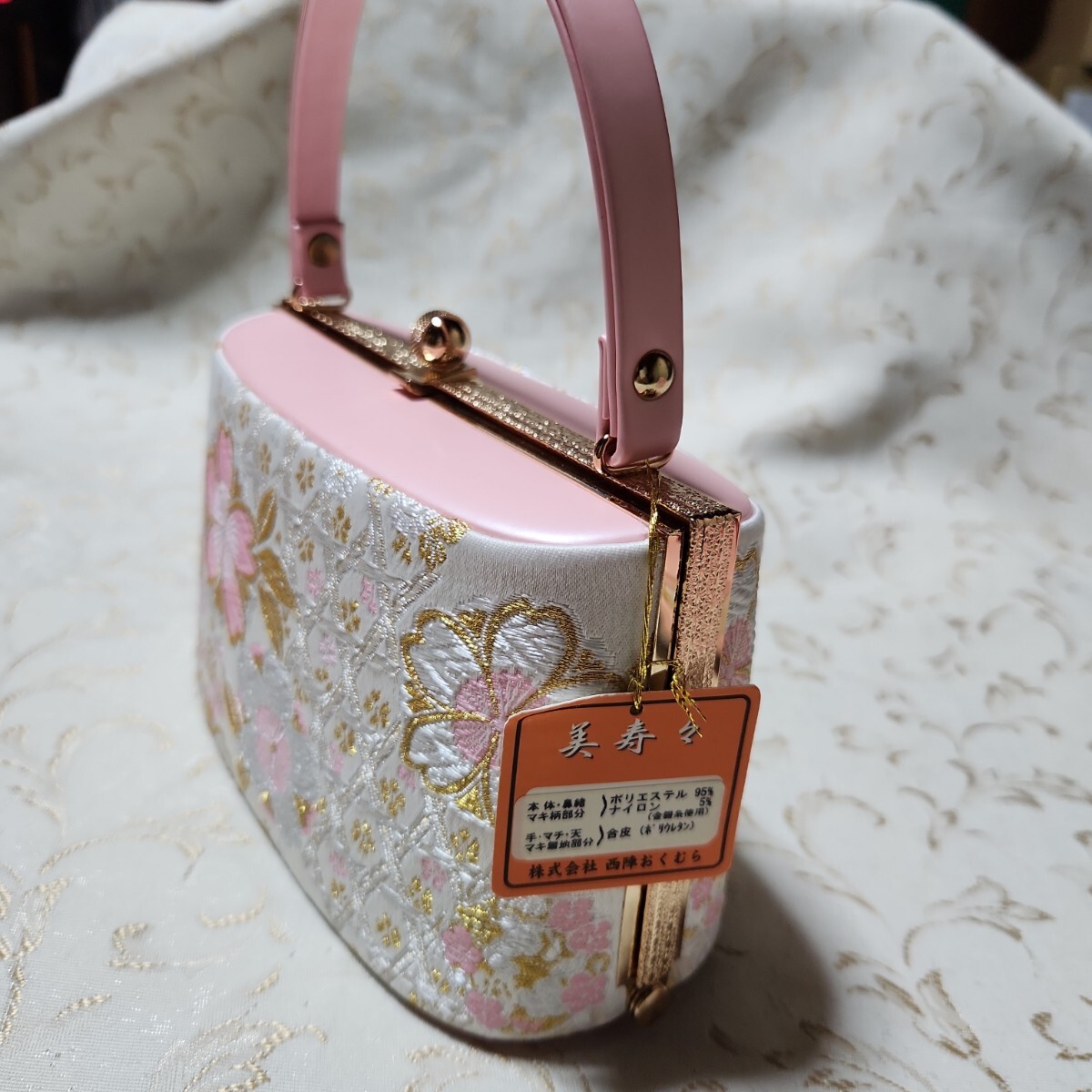 #8-625 ( 未使用品) 七五三 お正月 草履バック 21.5cm