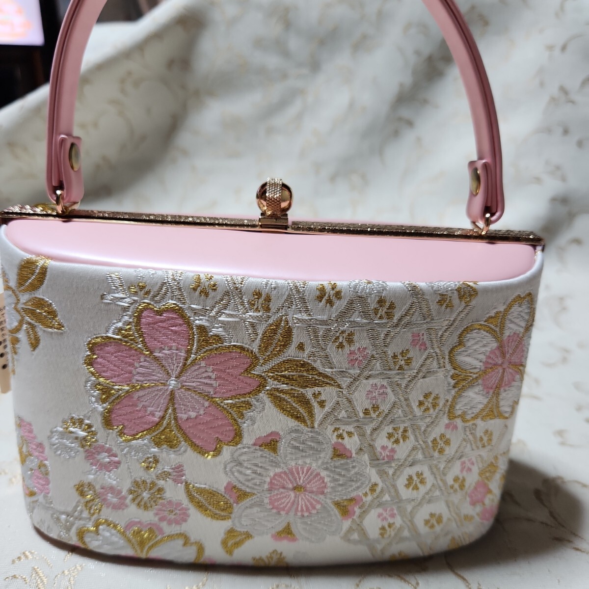 #8-625 ( 未使用品) 七五三 お正月 草履バック 21.5cm