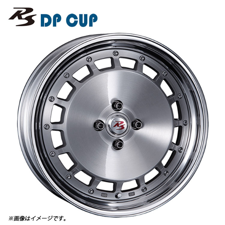 送料無料 クリムソン RS DP CUP 2PIECE Mid Disk 7J-17 +38~7 5H-100 (17インチ) 5H100 7J+38~7【4本セット 新品】