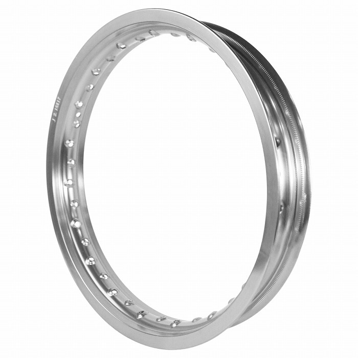 【送料無料】『PCD2.15×17インチ 36穴』汎用 レーシング ホイール アルミ リム 『銀/シルバー 』バイク カブ などにおススメ！