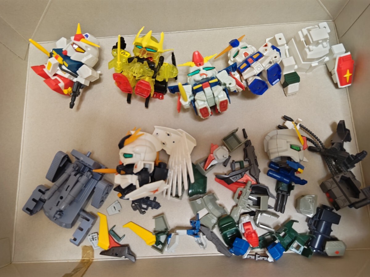 気になる対象商品 元祖SDガンダムGアームズ系大量ジャンクセットBB戦士 SDX ロボット