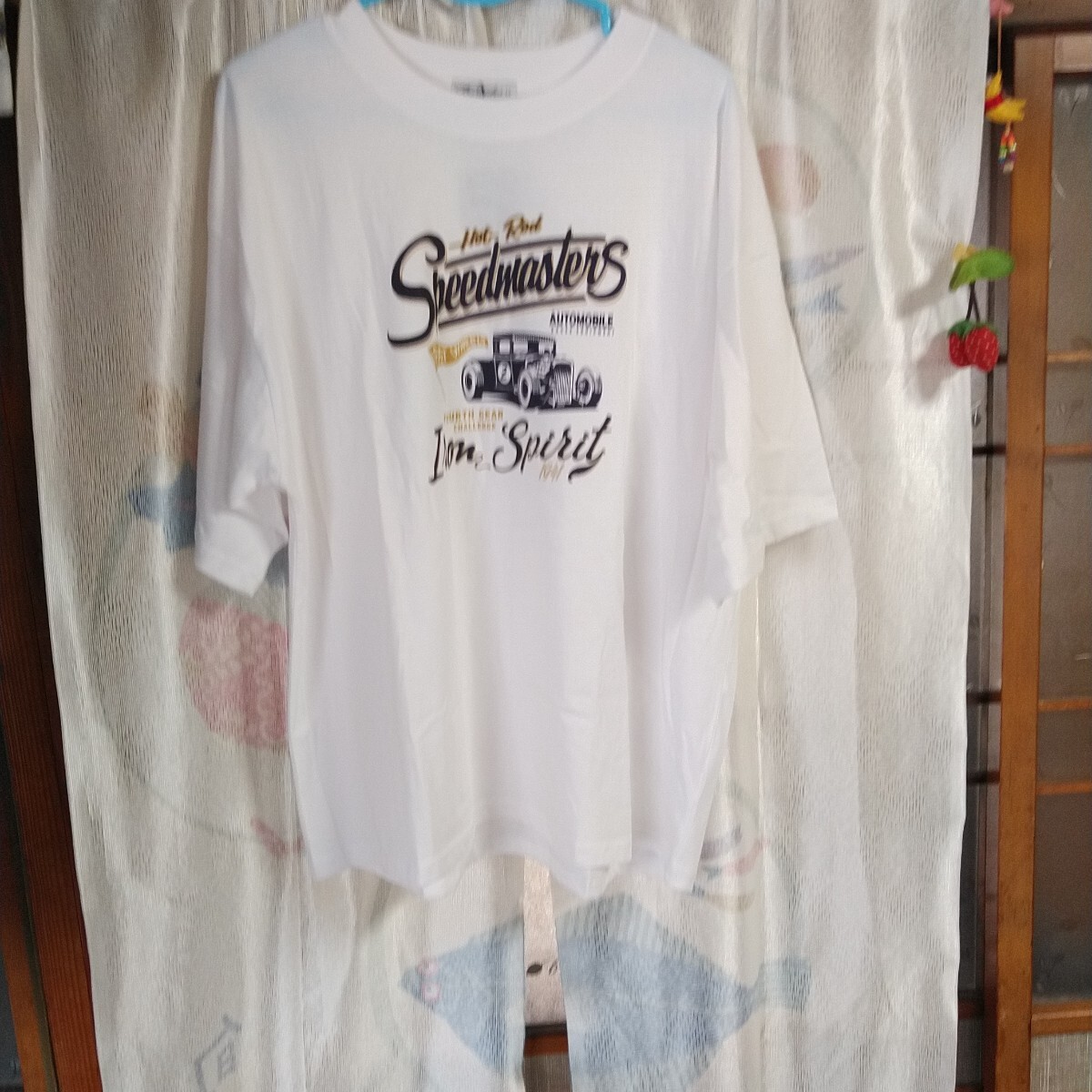 ホットロッド　Hot Rod スピードマスター　自動車　Tシャツ　AUTOMOBILE RACER EQUIPMENT 1941 Iron Spirit 新品タグ付き