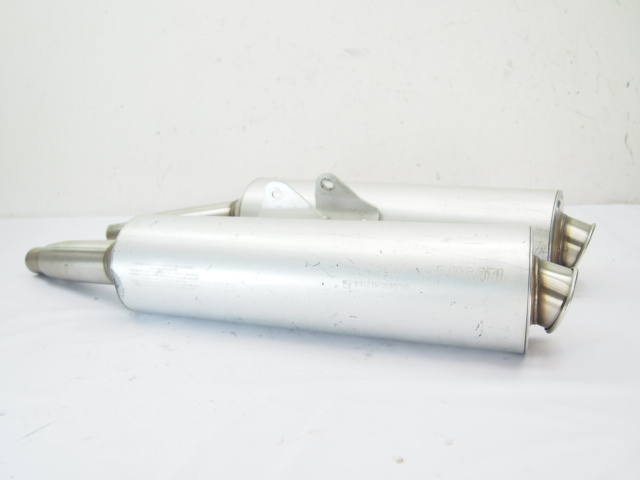  Ducati DUCATI SS900 оригинальный глушитель левый правый muffler ZDM-A19 B19teru Mini .-niTERMIGNONI