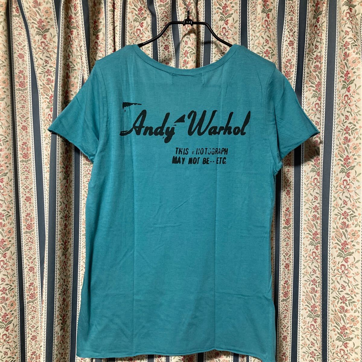 ヒステリックグラマー×アンディウォーホル モナリザ ポートレイト プリント半袖Tシャツ カットソー Andy エンジェル 天使