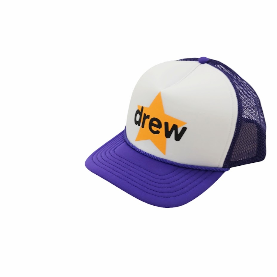 未使用品 drew house secret ドリューハウス メッシュCAP トラッカーハット メッシュキャップ パープル