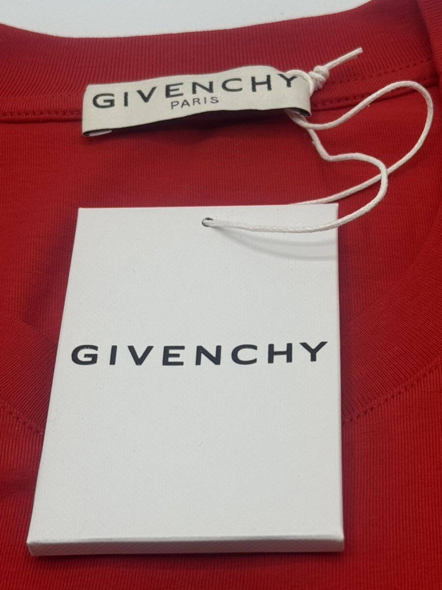 【ジバンシィ】ロゴ刺繍コットンTシャツ 新品 未使用 GIVENCHY ジバンシィ Tシャツ 刺繍 ロゴメンズ
