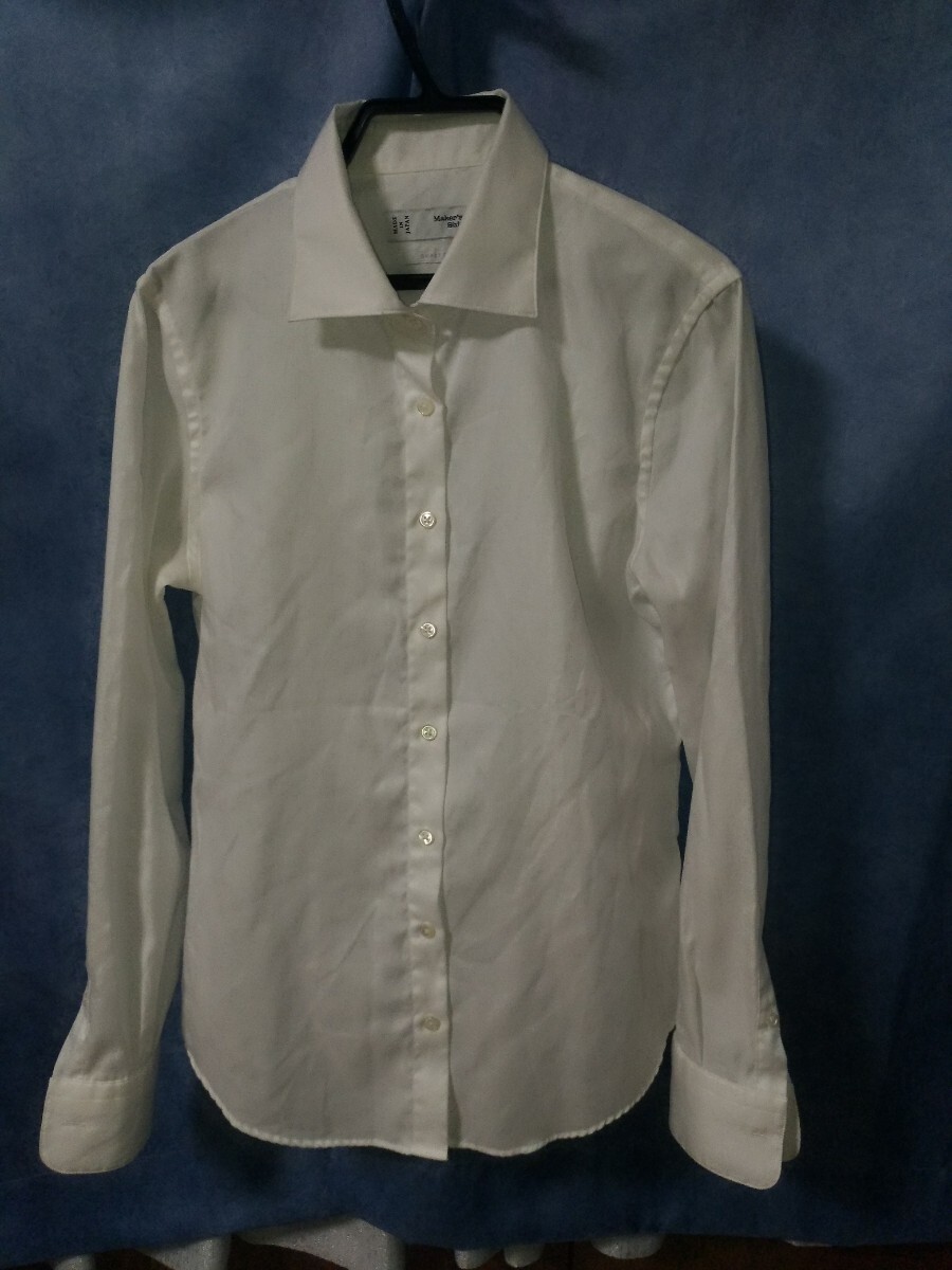 Maker's Shirt鎌倉 メーカーズシャツカマクラ 長袖　ワイシャツ smart clothスマートクロス◆size9 綿100% レディース トップス 日本製