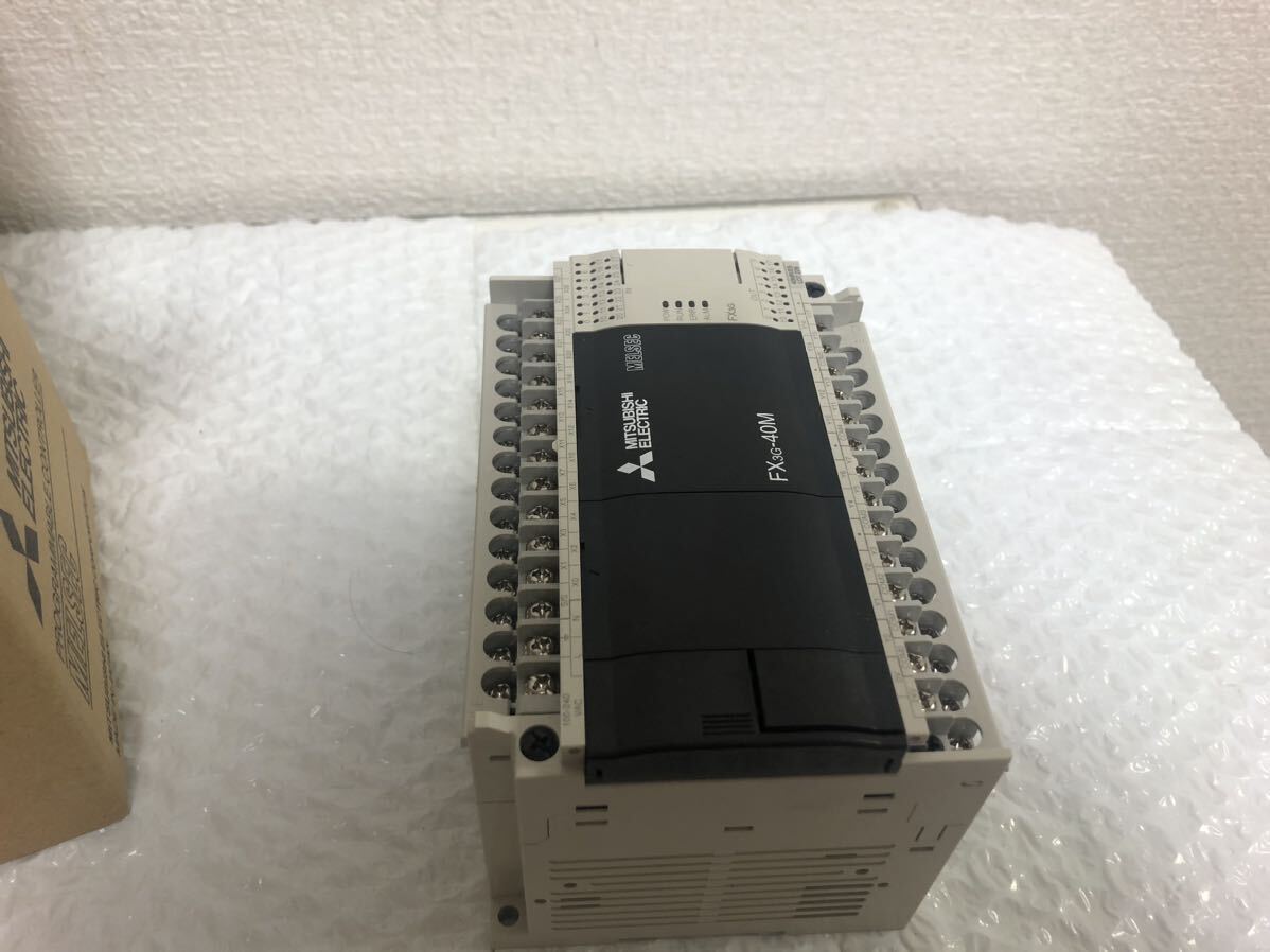 未使用に近い2022年製三菱電機 FX3G-40MR/ES正規品動作保証 国内 未使用に近い2022年製三菱電機 FX3G-40MR/ES正規品動作保証 国内