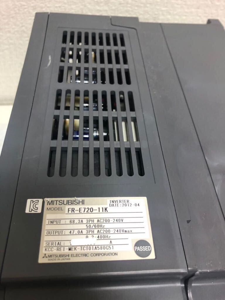 中古美品(動作確認済み)三菱電機 MITSUBISHI インバーター FR 中古美品(動作確認済み)三菱電機 MITSUBISHI インバーター FR