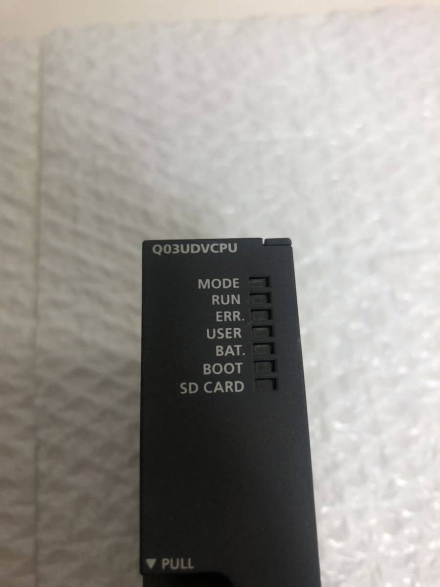 中古美品三菱電機Q03UDVCPU正規品動作保証 国内から即日発送 中古美品三菱電機Q03UDVCPU正規品動作保証 国内から即日発送