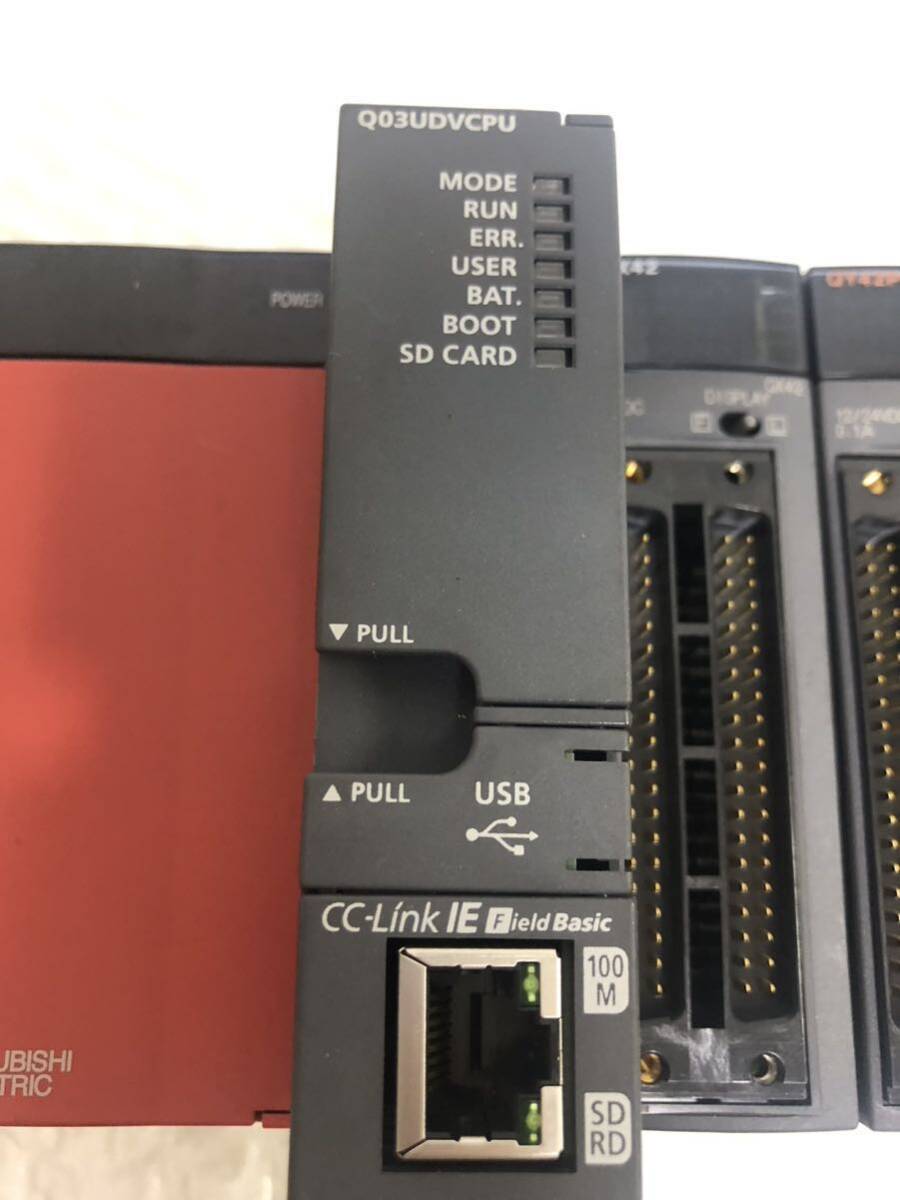 中古品(訳あり)三菱電機Q03UDVCPU(動作確認済み) 正規品動作保証 中古品(訳あり)三菱電機Q03UDVCPU(動作確認済み) 正規品動作保証