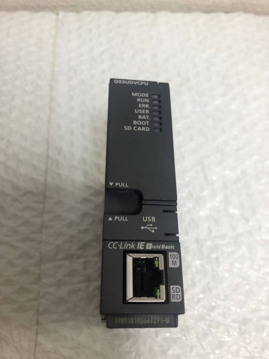 中古品(訳あり)三菱電機Q03UDVCPU(動作確認済み) 正規品動作保証 中古品(訳あり)三菱電機Q03UDVCPU(動作確認済み) 正規品動作保証