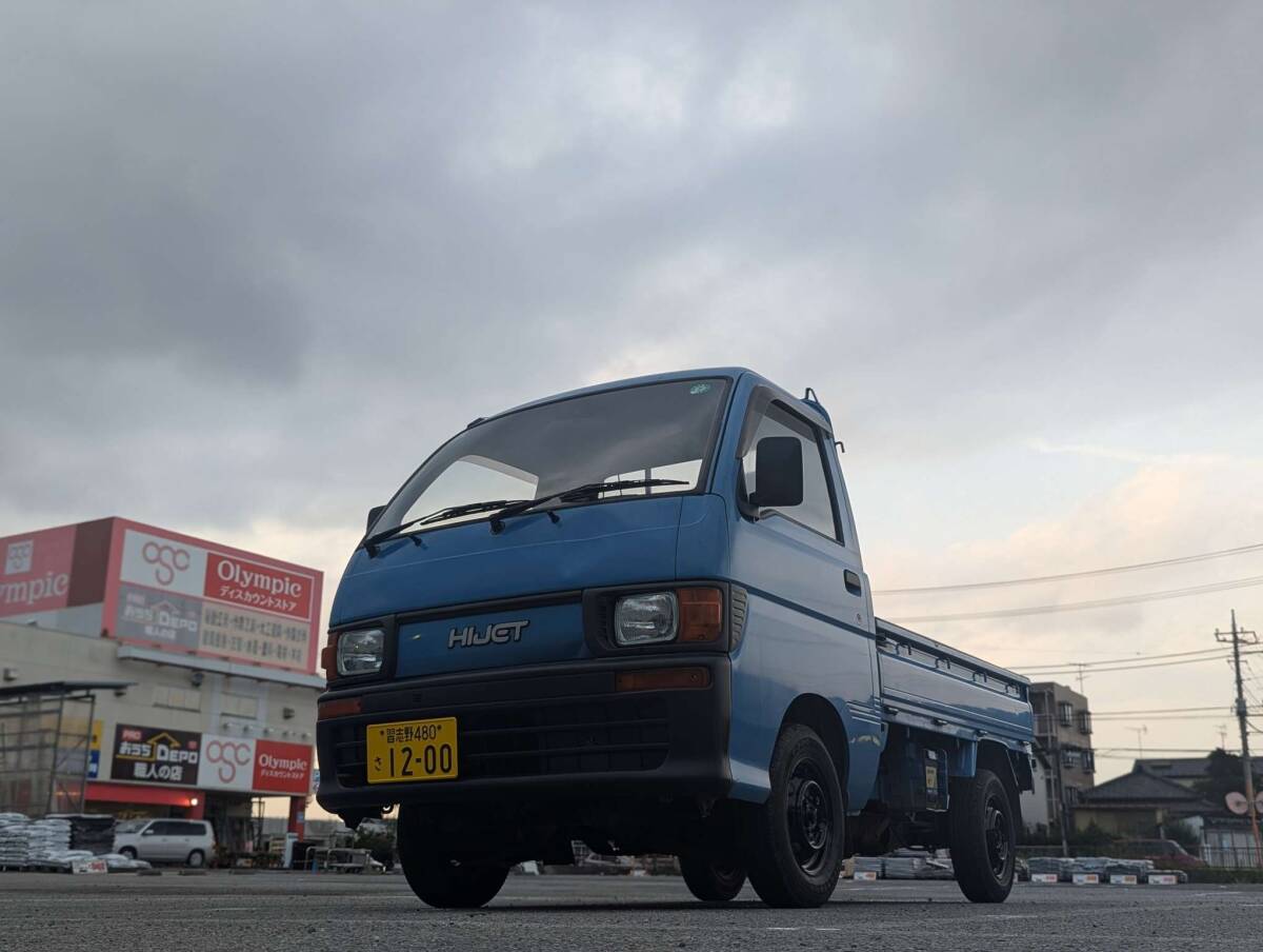 AT 四駆 4WD オートマ AT エアコン付 車検ほぼ2年付き ハイゼットトラック 軽トラ トラック