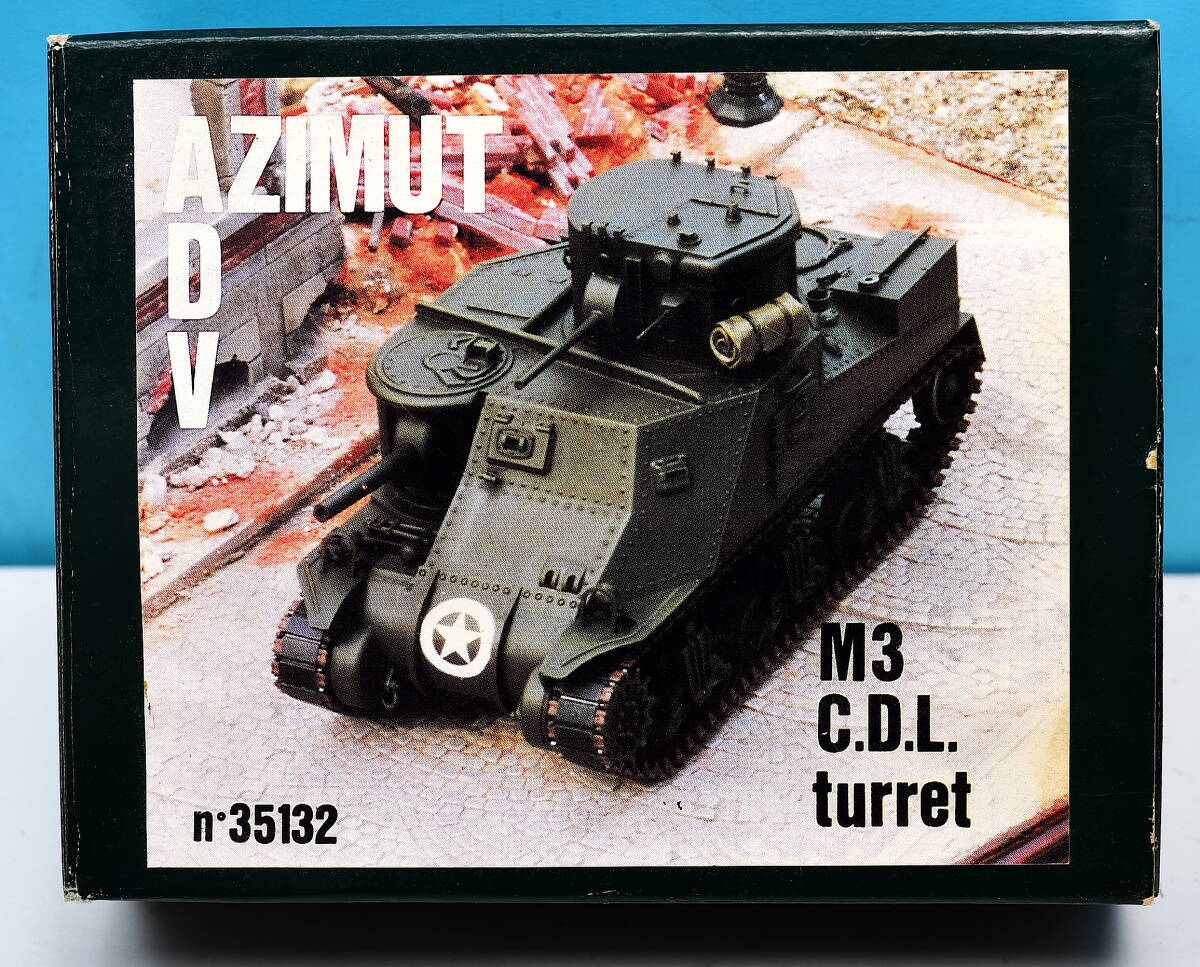 未組　 ADV レジンキット　ZIMUT　1/35　 ３　Ｃ．Ｄ．Ｌ. ＴＵＲＲＥＴ　ガレージキット