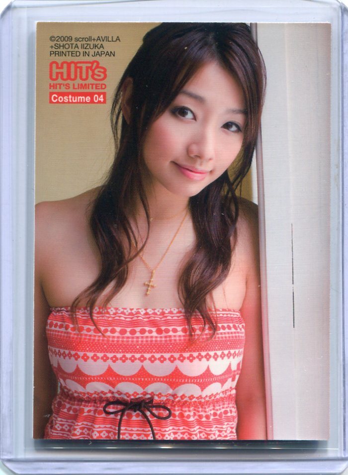  Manabe Kawori 2009 HIT'S костюм костюм карта 49/130