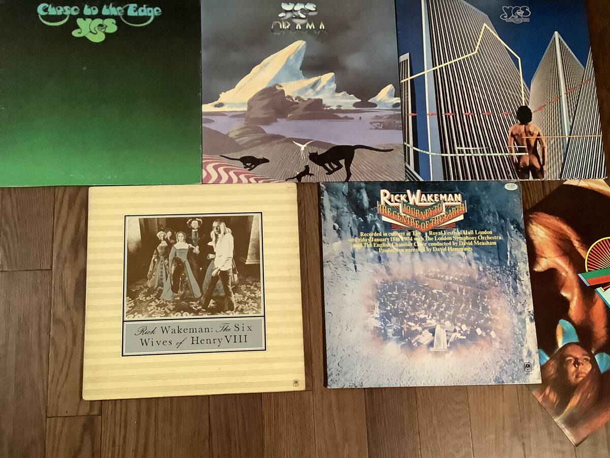LP●イエスとリック・ウェイクマン※5枚まとめてセット●良好品！