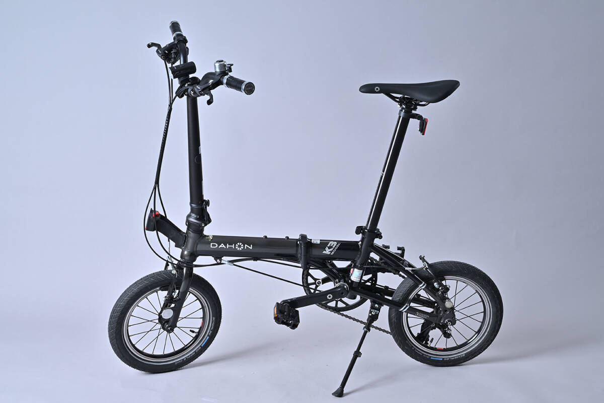 【美品】【泥除け、スタンド、ライト、輪行バック(新品)セット】DAHON K3 Yahoo!オークション - DAHON-K3 ダホンK3 ライトカスタム 輪行