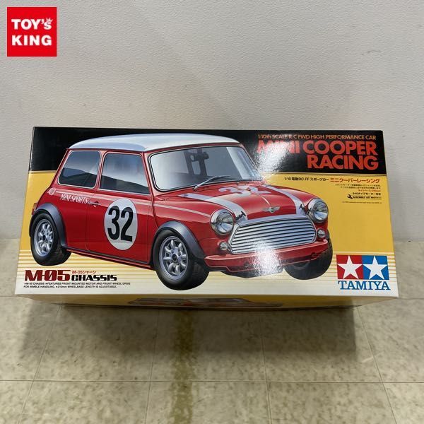 タミヤ ミニクーパー ラジコン 1/10電動RC FF スポーツカー 1円〜 タミヤ 1/10 電動RC FF スポーツカー ミニクーパーレーシング