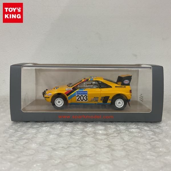 1円〜 スパーク 1/43 プジョー 405 T16 Grand-Raid-Winner Paris Dakar 1990