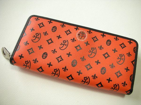  CASTELBAJAC カステルバジャック 牛革 長(zhǎng)財(cái)布 ラウンドファスナー オレンジ ※この他にも出品中です? ca18821