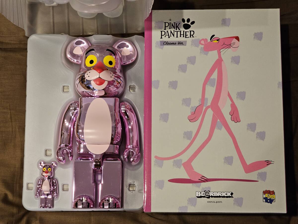 BE@RBRICK PINK 100％&400％ ピンクパンサー