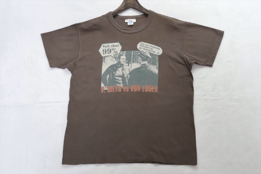 TOYS McCOY トイズマッコイ Tシャツ スティーブマックイーン XL ブラウン