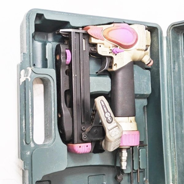 現状品 HiKOKI ハイコーキ (旧日立工機) 25mm常圧タッカ N2510M エアタッカ 10mmステープル13mm~25mm エアー工具 中古 動作確認済み