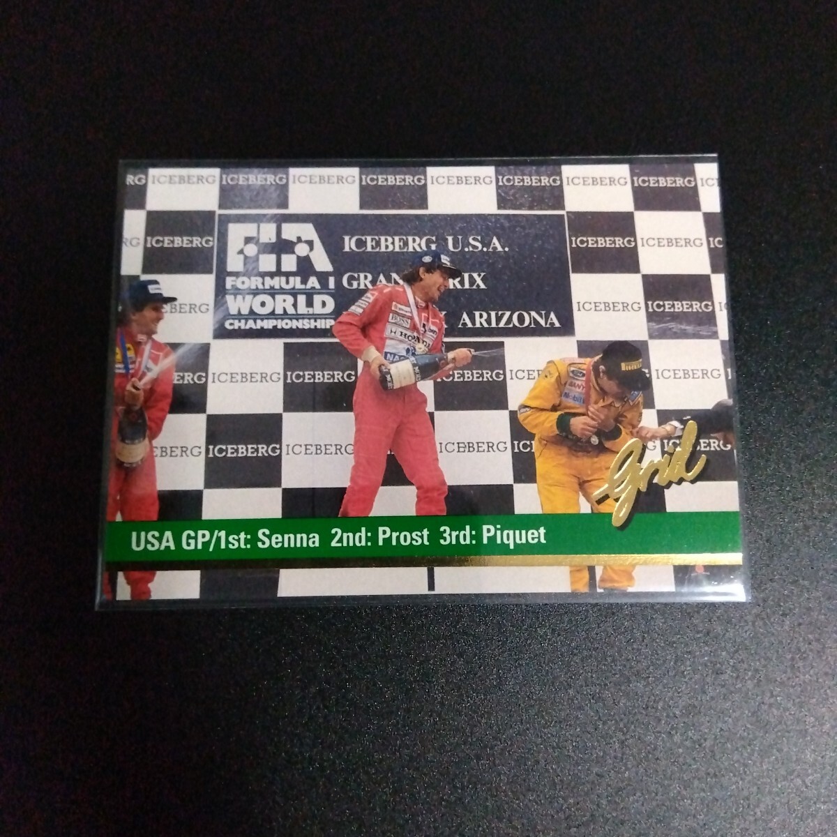 Grid motorcard 1992 F1カード アイルトン・セナ Ayrton Senna Grid motorcard 1992 F1カード アイルトン・セナ Ayrton Senna