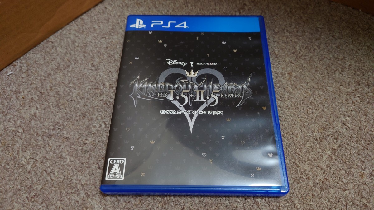 ＰＳ４★キングダムハーツＨＤ１．５＋２．５リミックス★中古品