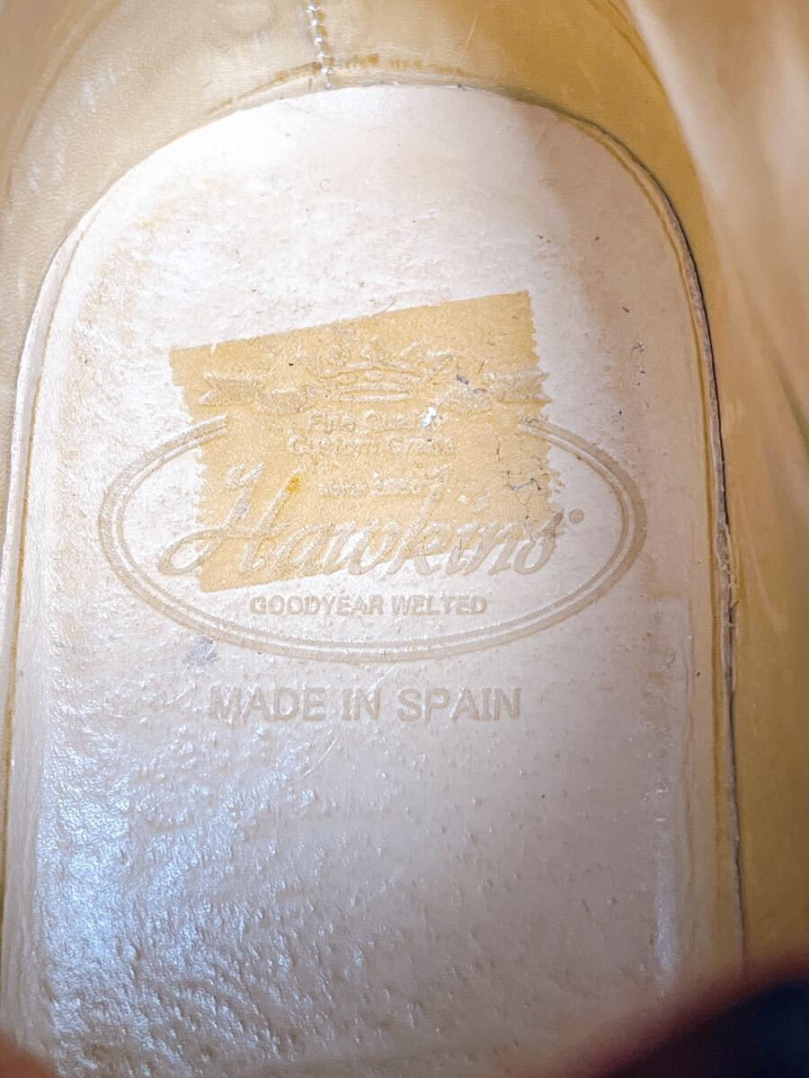 美品】Berwick別注 Hawkins バーウィック 高級 レザーブーツ 本 美品】Berwick別注 Hawkins バーウィック 高級 レザーブーツ 本