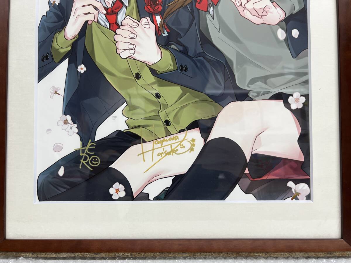 イラスト :ホリミヤ展 サイン入り複製原画 卒業 額付き 堀さん イラスト :ホリミヤ展 サイン入り複製原画 卒業 額付き 堀さん